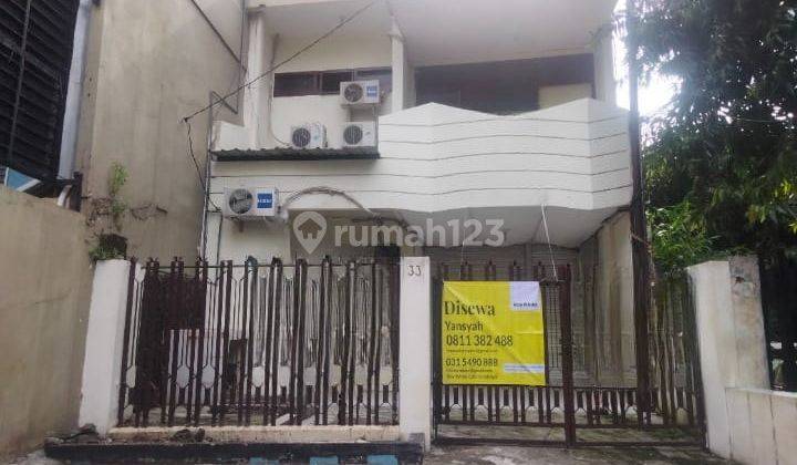 kan Rumah Tengah Kota Cocok Untuk kantor Jl. Irian Barat - Surabaya 1