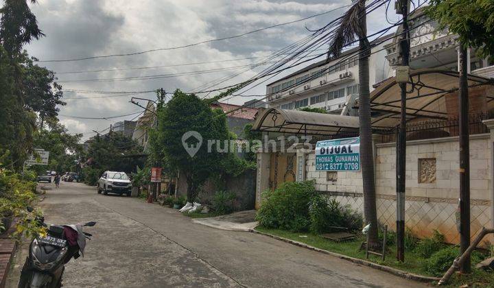 Rumah Tua Pluit 250m Lokasi Bagus, Jalan Lebar 3 Mobil, Hitung Tanah 3