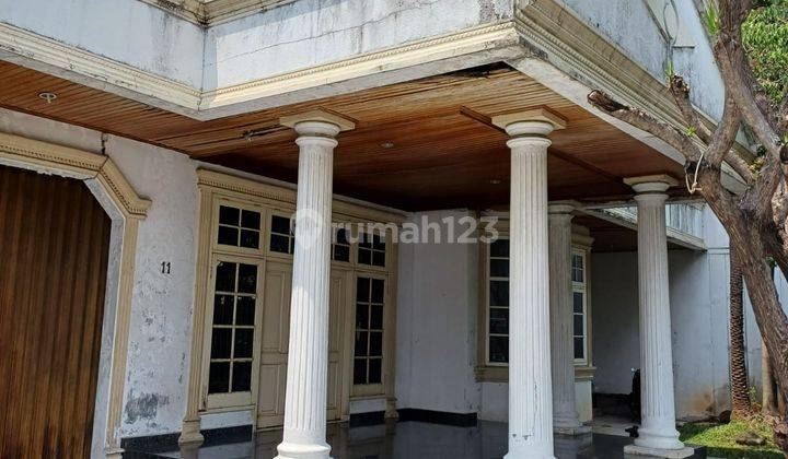 Rumah Tua Pluit 720m, Jalan Besar, Cocok Komersil, Dekat Akses Tol 1