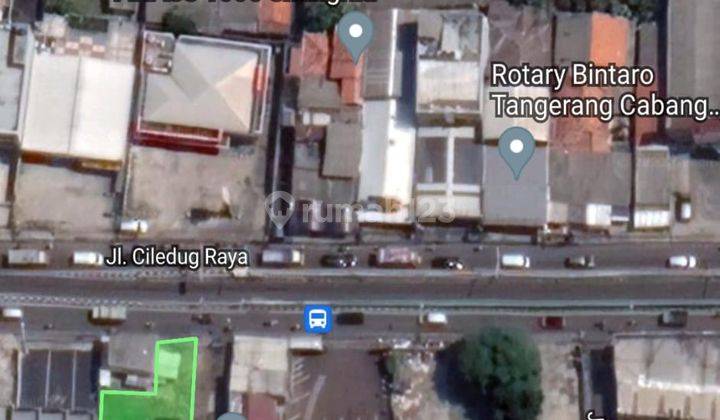 Kavling Ciledug Raya 653m Komersil Jalan Raya Utama 2