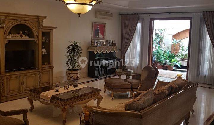 Rumah Katamaran Indah 337m Marmer Semi Furnish Mewah Rapi 2