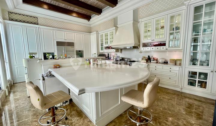 Rumah Mewah Sultan Pik Lotus 522M Minimalis Lift Home Theatre Siap Huni