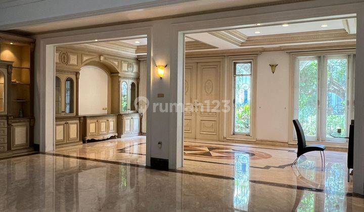 Rumah Mewah Pik 450m2 Semifurnish Marmer Bagus 2