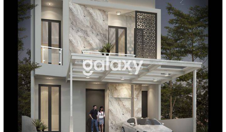 Rumah Dian Istana Cluster Mocca Verbana 2 Lantai Hadap Selatan 1