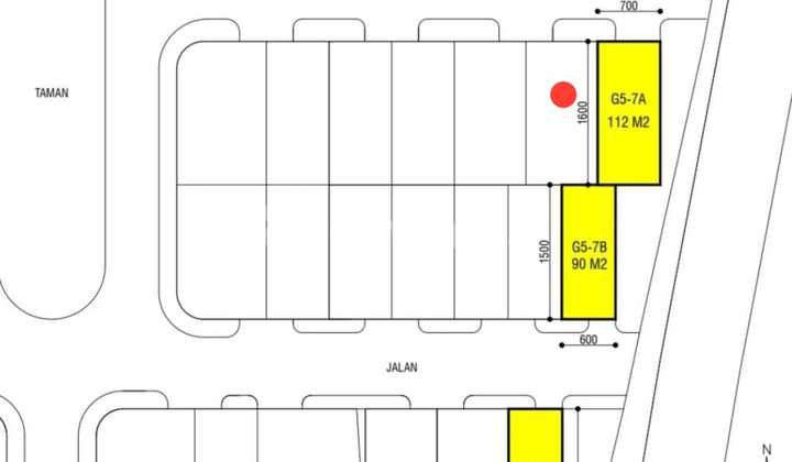 Cheap Land in Front of Club House, One Step to West Surabaya Mall