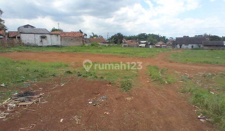 Tanah siap bangun di mainroad cicalengka