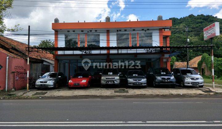 Ruko SHM Strategis Pinggir Jalan Raya Serang, Cilegon Banten, eks Showroom Mobil 1