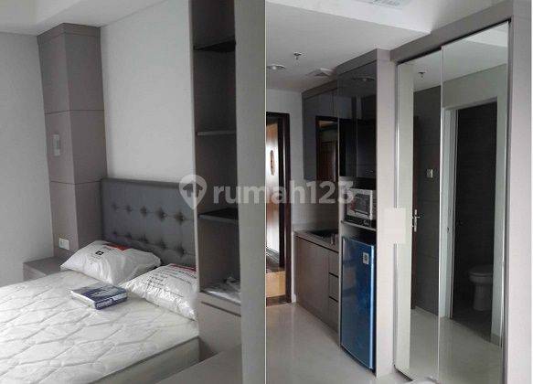 Apartemen Studio, Furnished Springwood Residence, Alam Sutera, siap huni 1