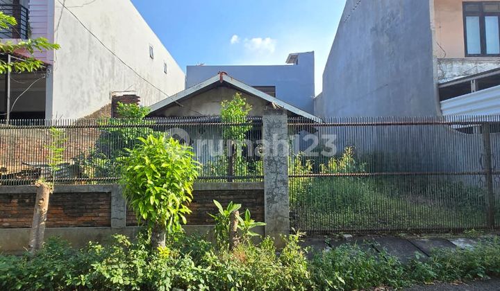 Land plot in a wide road complex in Duren Sawit, East Jakarta.