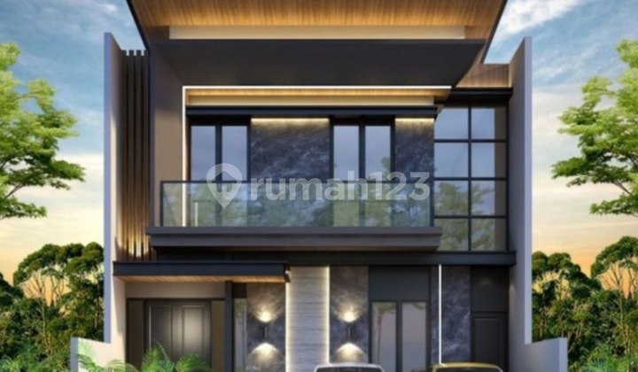 Rumah Woodland Citraland New Minimalis Carport 2