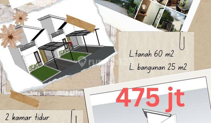 Rumah Minimalis Modern 1 Lantai Cinunuk Atas Pebruari Ini Dg Furnish 1