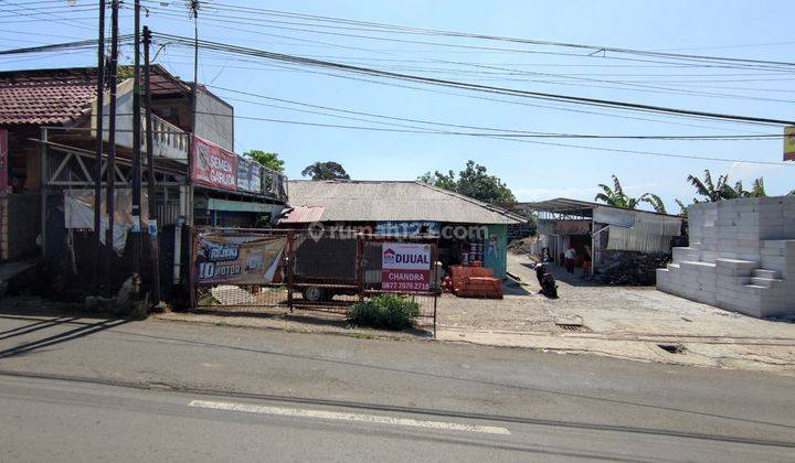  Tanah di Jl Raya Cihideung dekat Pom Bensin dan Duren Warso 1