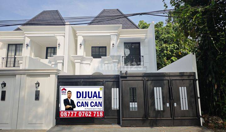 Rumah Baru Modern Tengah Kota Dekat Stasiun Dan Istana Bogor