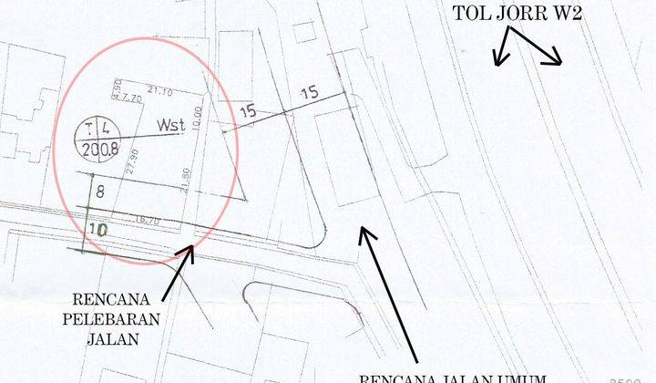 Tanah SHM Lokasi Strategis, Bintaro, Pesanggrahan, Jakarta Selatan 2