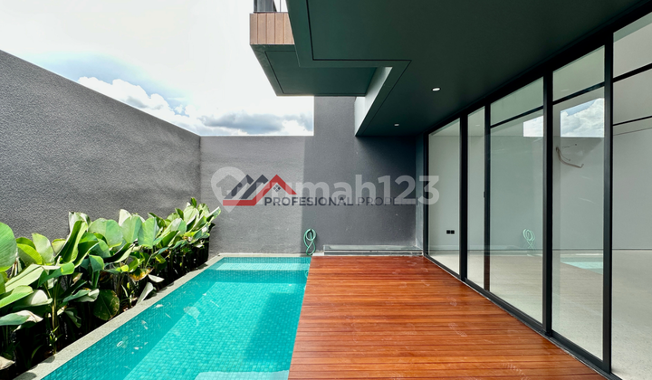 House in an Elite Modern Design Area in Kemang, South Jakarta