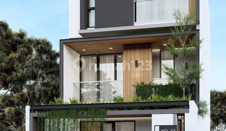 Rumah Brandnew Citra 5 6x16m2 3 Lantai SHM Modern Minimalist