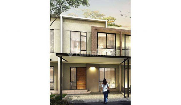 Rumah Pik 2 6x12,5m2 2 Lantai Minimalis Hadap Utara  1
