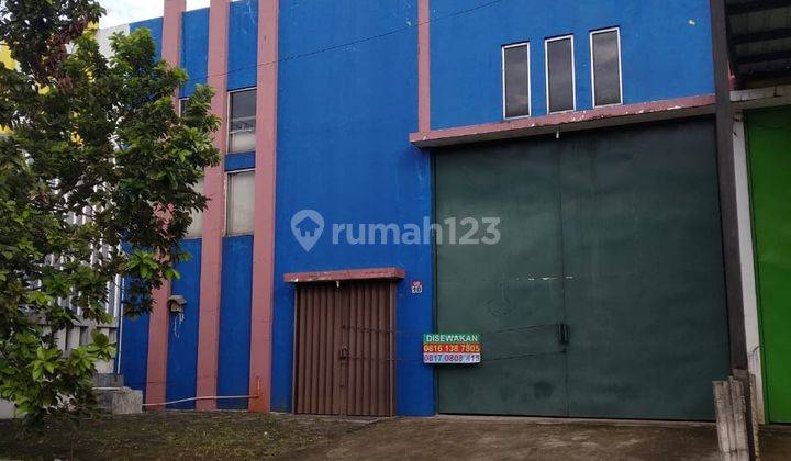 Gudang Bizhub Serpong 12x42m2 Strategis Siap Pakai Unit Terbatas