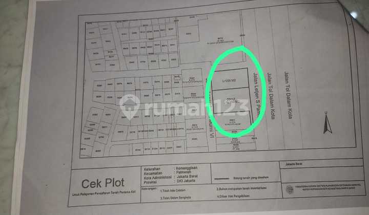 Tanah Slipi Raya Seberang Rs Harapan Kita 2199m2 Cocok Bisnis Tanah Slipi Raya Seberang Rs Harapan Kita 2199m2 Cocok Bisnis