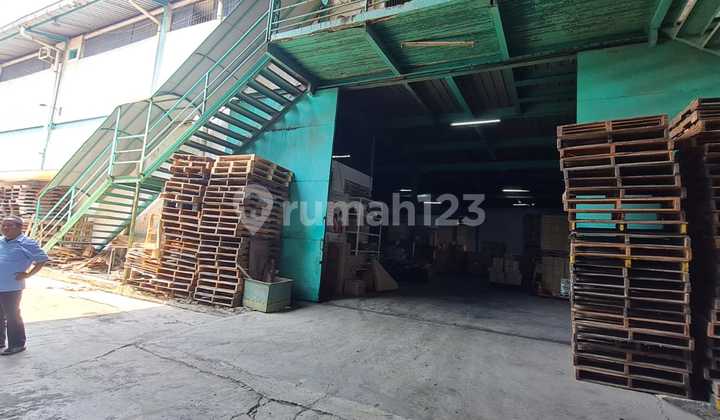 Gudang Kamal Raya 1ha Pinggir Jalan SHM Unit Terbatas Jarang Ada