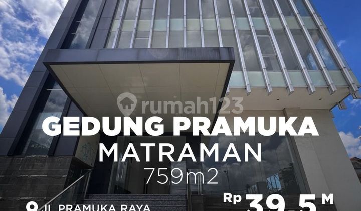 Gedung Kantor Baru 13,5x28m2 5,5 Lantai SHM Modern Unit Terbatas