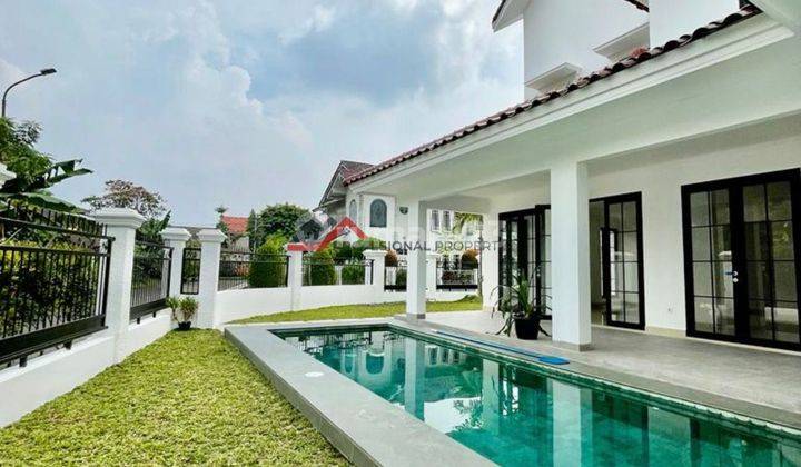 Rumah Mewah Classic Modern Nyaman Dalam Komplek Di Lebak Bulus 1