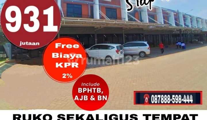 Judul Ruko 2 Kamar 2 Lantai Dp 5 Free Bphtb Kpr di Karawaci Gading Serpong 1