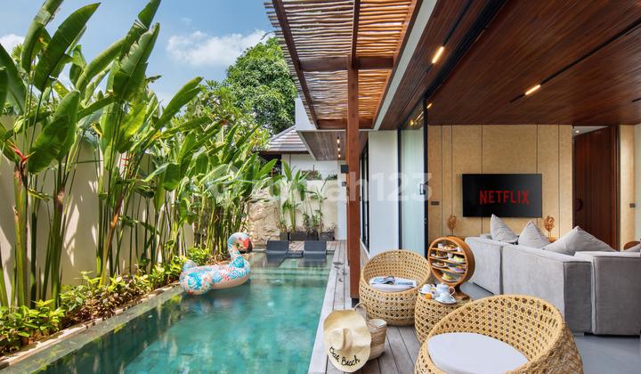 Berawa Villa Dekat Pantai Dan Beach Club 4 Kamar Hak Milik