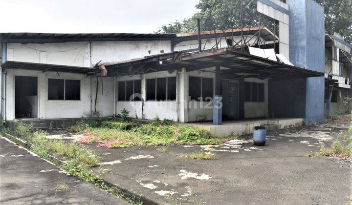 Gudang Besar Murah Strategis Jalan Raya Kaliabang Tengah Bekasi