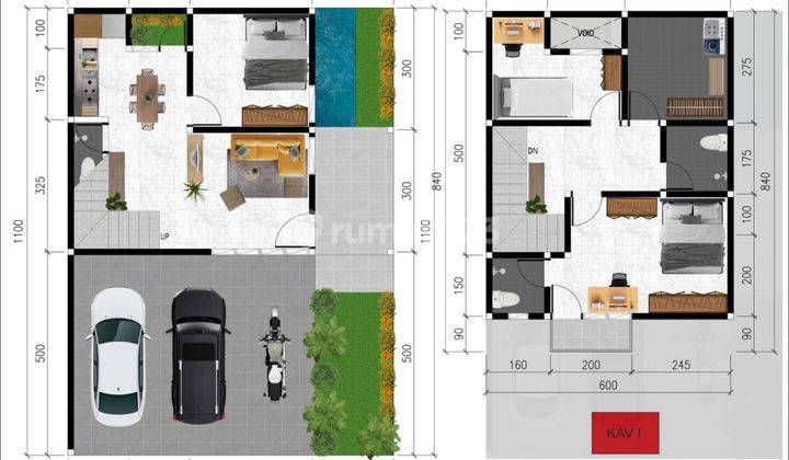 Rumah Baru Lokasi Strategis Dekat Ke Tol Jatiwarna 2