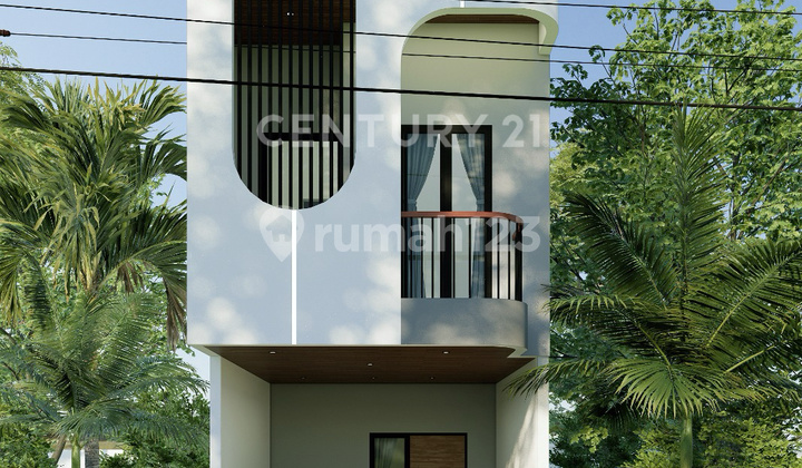 Townhouse Magnolia Modern Design House Cempaka Putih Jakarta Center