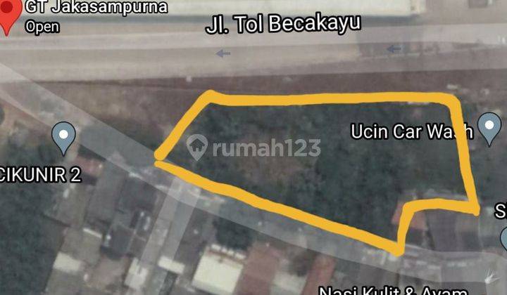 Kavling utk Usaha di Jl Kalimalang, Bekasi. 2