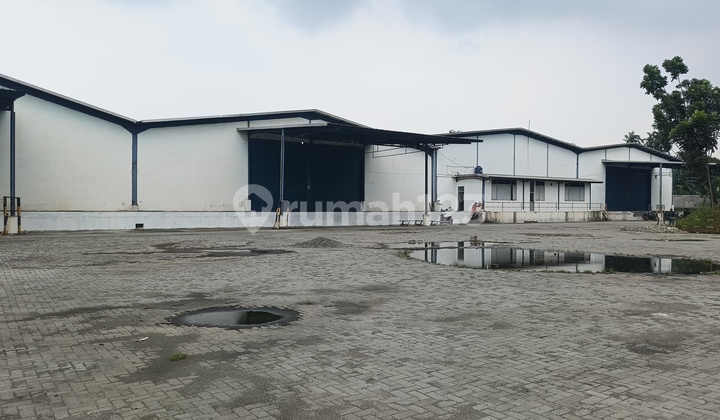 Dijual Gudang Baguss Siap Pakai Dekat Akses Tol Luas 10.000m2 Bogor 