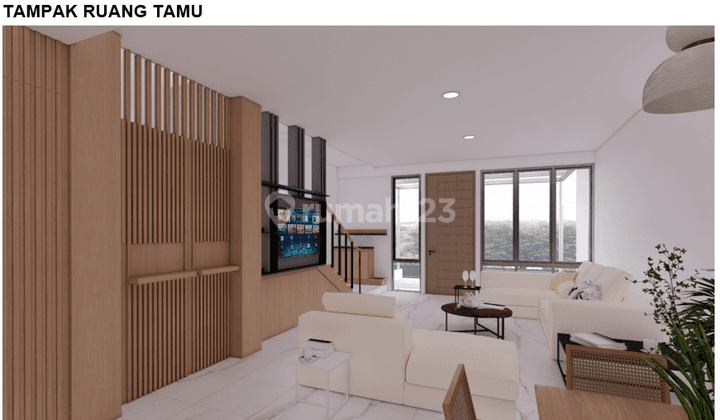 RADIO DALAM JL. DEPERDAG III G10 - DISEWAKAN RUMAH BARU MODERN 2