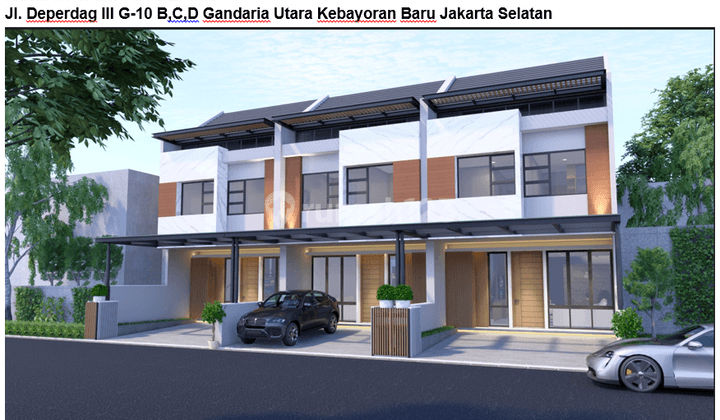 RADIO DALAM JL. DEPERDAG III G10 - DISEWAKAN RUMAH BARU MODERN 1