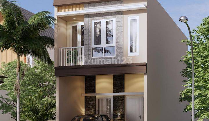 Jual Rumah New Minimaliis 2 Lantai Pradah Permai 1