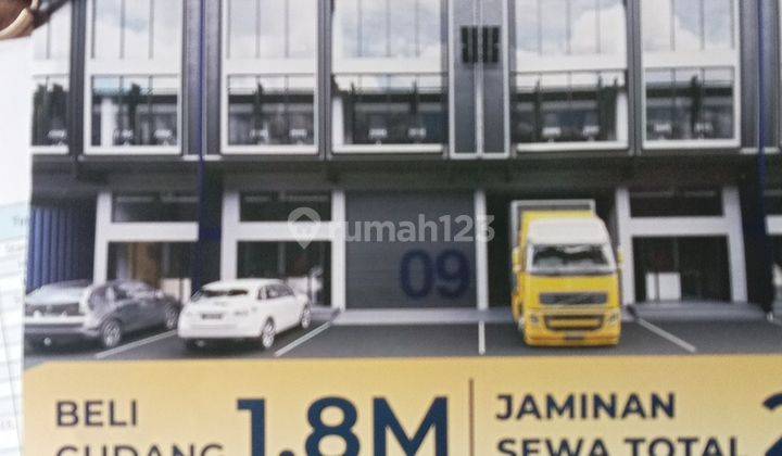 Gudang Kantor Toko 3in1 , Tangerang 220 M Akses 2 Pintu Shgb 2