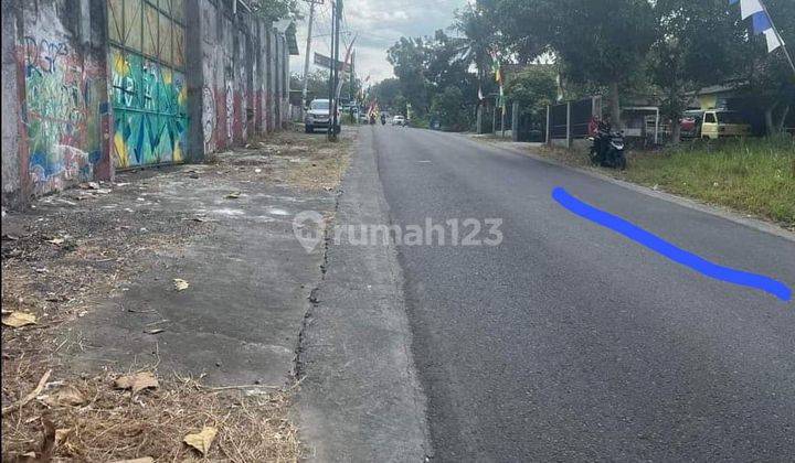 Tanah Nempel Jalan Raya Bangunjiwo Bantul 4106m SHM di Diy Yogya 2