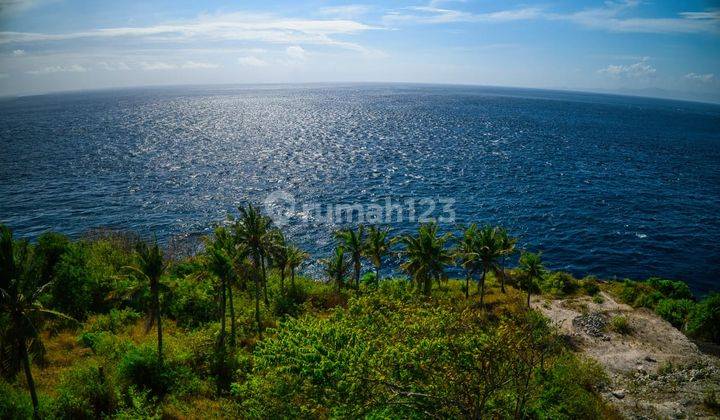 Tanah 1725m2 SHM Clift Los Pantai View Laut Nusa Penida Bali  2