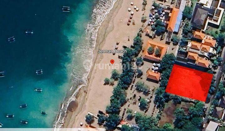 German Beach Front Land, Kuta Badung Bali SHM 2,000 m² 2