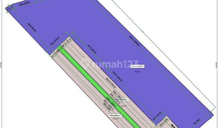 Tanah Di  Pandaan Bangil Pasuruan Shm 18000 M²  2