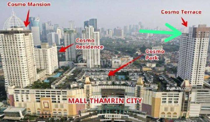 Apartement Cosmo Terrance 1 BR Thamrin City Furnished Bagus 1