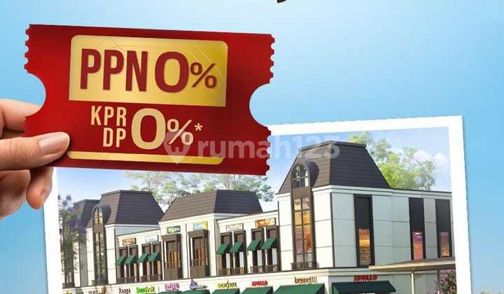 Ruko 2lt  92 m2 SHM Serpong, Tangerang Selatan