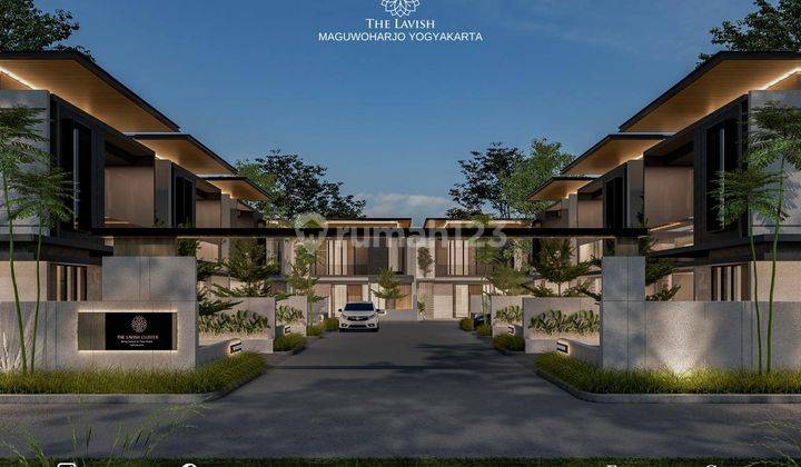 Rumah Mewah Tropical Modern Dalam Cluster di Maguwoharjo Depok Sleman 2