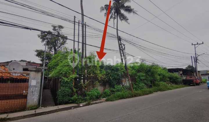 Jual atau Sewa Siap Huni, Tanah, Strategis Pinggir Jalan di Sewan Neglasari