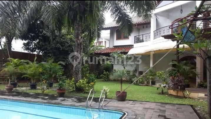 For Sale Large House with Swimming Pool in Elite Area Pondok Indah Jakarta