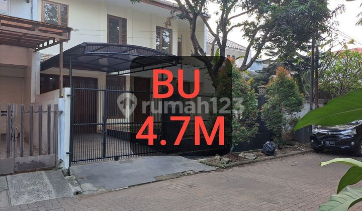 Murah Lb 350 Hny 4,7 M Nego Siap Huni Dlm Perumahan Cilandak Etty