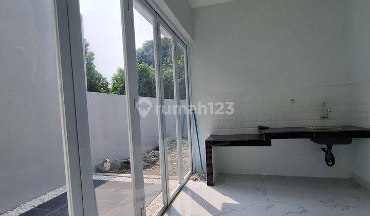 Rumah BARU MURAH Lt 130m 1,1M LUAS  dk TOL Jati warna Green Park  2