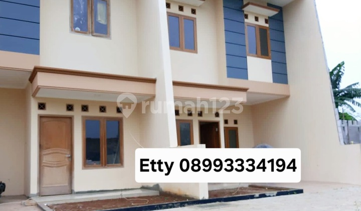 Rumah Baru Cluster Murah 500jtan Dkt Stasiun Kereta Akses Lebar 1