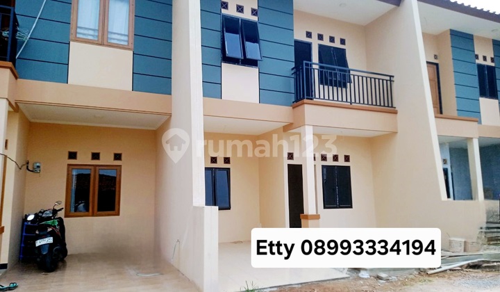 Rumah Baru Cluster Murah 500jtan Dkt Stasiun Kereta Akses Lebar 2